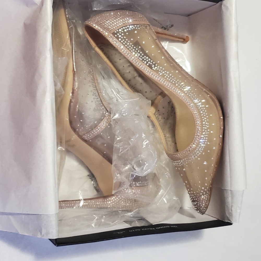 Embellished heels
